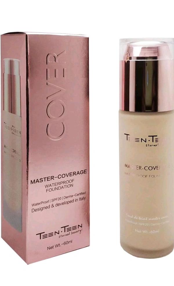Teen Teen Eternal Beauty Master-coverage Waterproof Foundation Shades 04 - 60 Ml