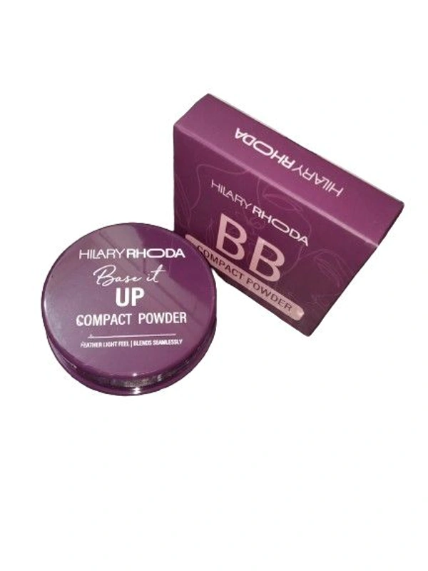 Hillary Rhoda BB Hilary Rhoda BB Compact Powder Feather Light Feel Blends Seamlessly 2 In 1 Compact Powder  - 24 GM
