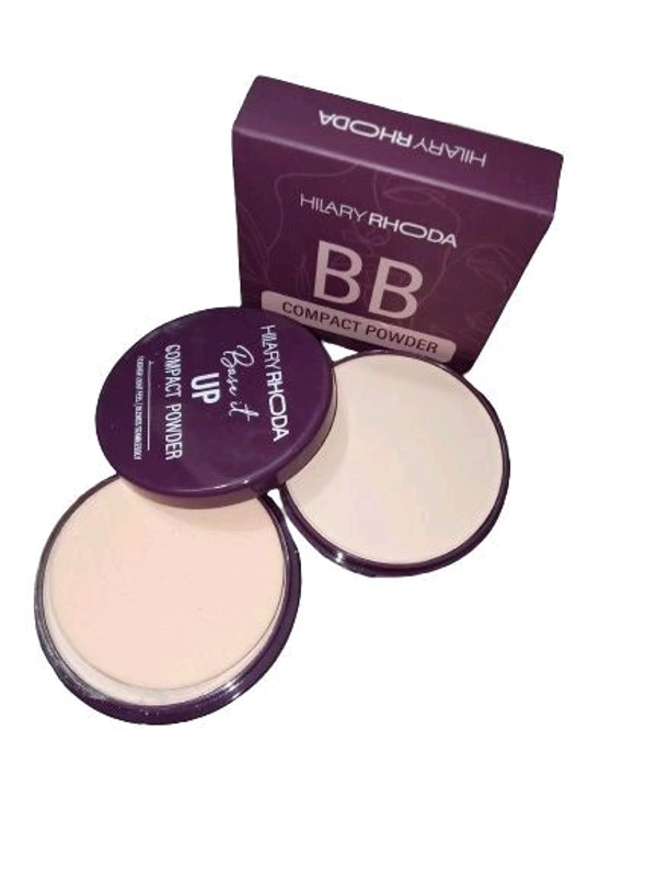 Hillary Rhoda BB Hilary Rhoda BB Compact Powder Feather Light Feel Blends Seamlessly 2 In 1 Compact Powder  - 24 GM