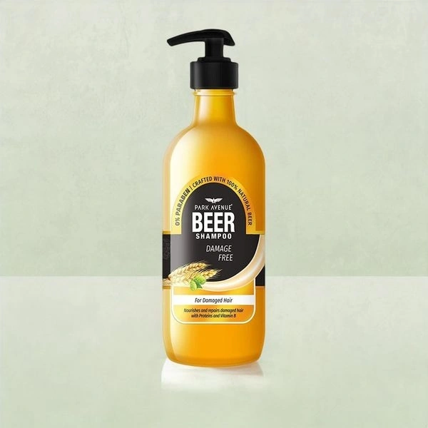 Park Avenue Beer Shampoo Damage Free  - 650 Ml