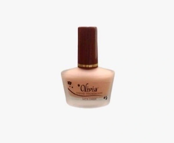 Olivia Liquid Foundation Satin Finish Natural Glow  - 12 Ml, 01