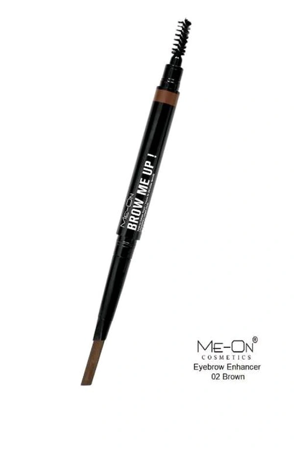 Me-on Me- On Brow Me Up Eyebrow Definer Pencil / Crayon De Definition Sourcils Long-lasting / Longue Duree Black  - 2 GM, 02