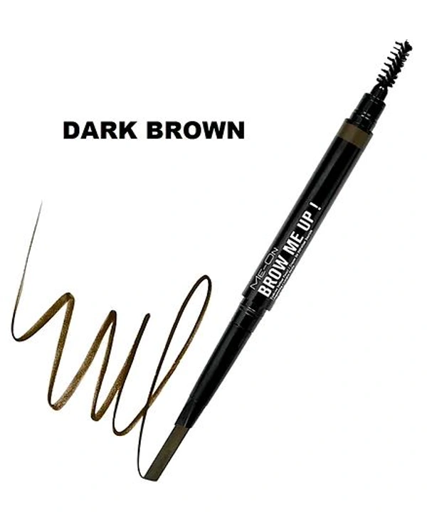 Me-on Me- On Brow Me Up Eyebrow Definer Pencil / Crayon De Definition Sourcils Long-lasting / Longue Duree Black  - 2 GM, 03