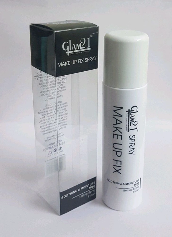 Glam21 Make Up Fix Spray Soothing & Moisture Mist Setting Spray Finish - 100 Ml