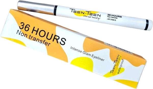 Teen Teen  36 Hours Non Transfer Intense Glam Eyeliner Waterproof  - 1.5 GM