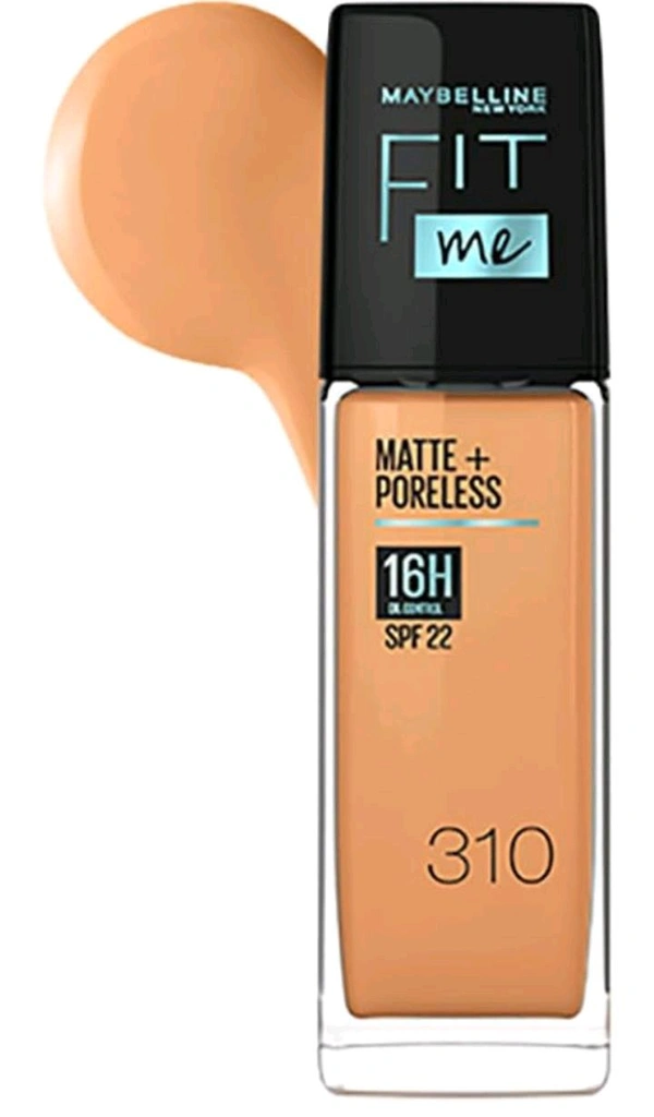 Fit Me Matte Poreless 16 H Oil Control SPF 22  No-115 Foundation  - 30 Ml, 310