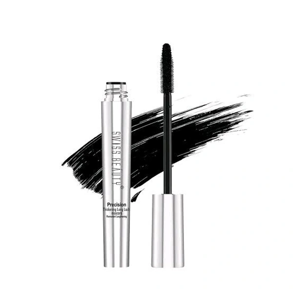 Swiss Beauty Precision Mascara Thickening Long Lash Mascara Permanent Lengthening Black  - 8.5 GM