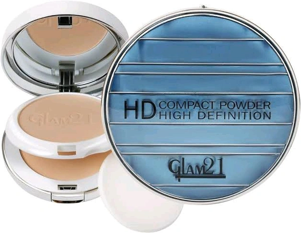 Glam21 HD Compact Powder High Definition No.CP8002 - 18 GM, 01