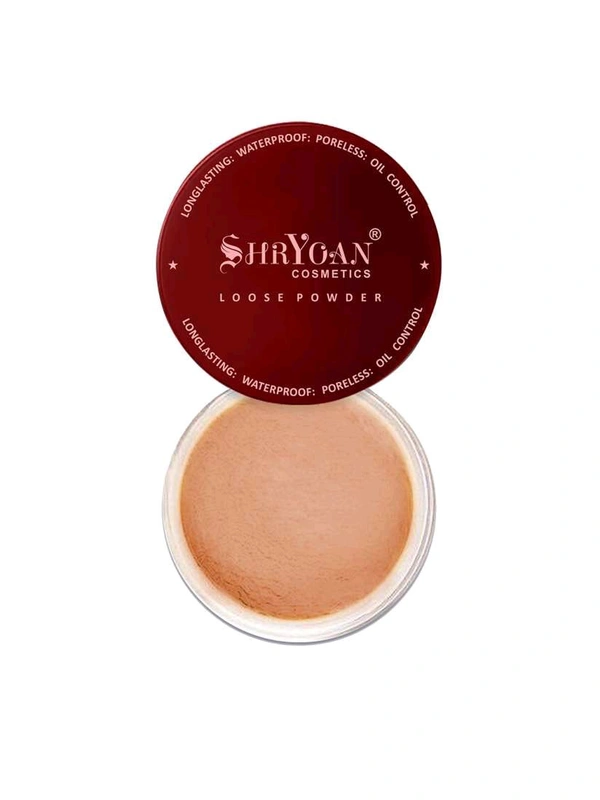 Shryoan Cosmetics Loose Highlighting Complexion Powder Long Lasting, Waterproof,Poreless,Oil Control - 10 GM, 01