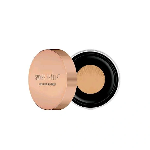 Swiss Beauty  Ultra Fine Loose Finish Powder Primer For Porcelain Smooth Skin ( 04 Medium Deep/ Moyen Fance ) - 10 GM