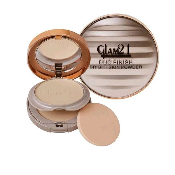 Glam21 Duo Finish Bright Skin Powder No.CP8001 - 18 GM