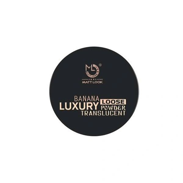 Matt Look  Banana Luxury Loose Powder Translucent No.LPB-01 Light  - 12 GM, 02