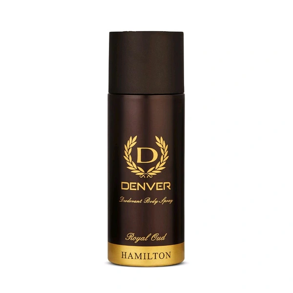 Denver Deodorant Body Spray Royal Oud Hamilton - 150 Ml
