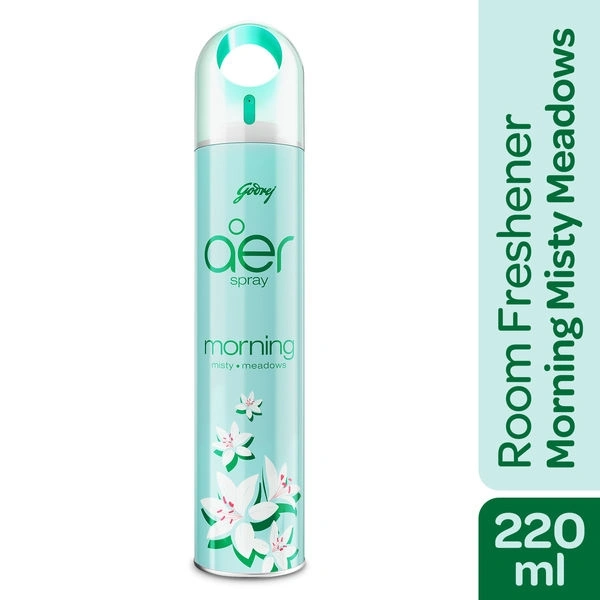 Godrej Aer Spray Morning Misty Meadows  - 220 Ml