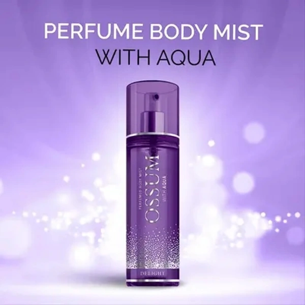 Ossum Perfumed Body Mist With Aqua Delight  - 115 Ml