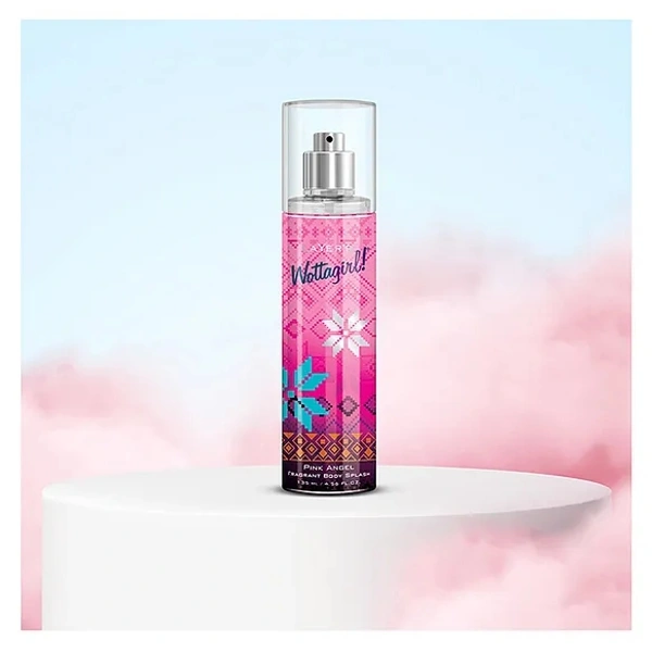 Layerr Wottagirl Pink Angel Fragrant Body Splash - 135 Ml
