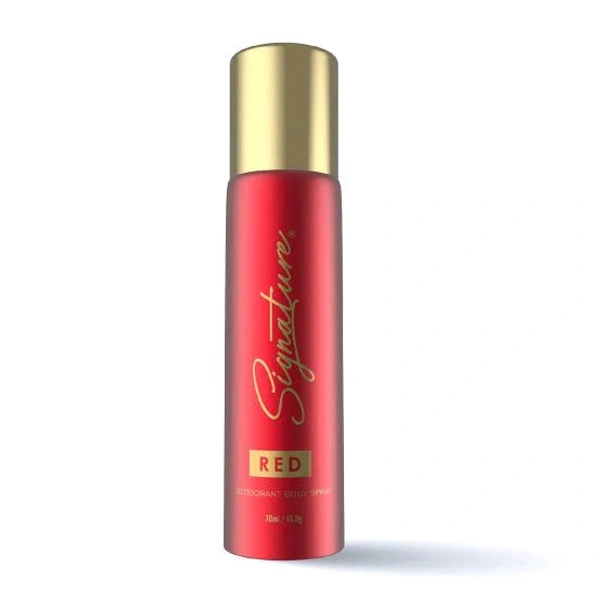 Signature Red Deodorant Body Spray - 70 Ml