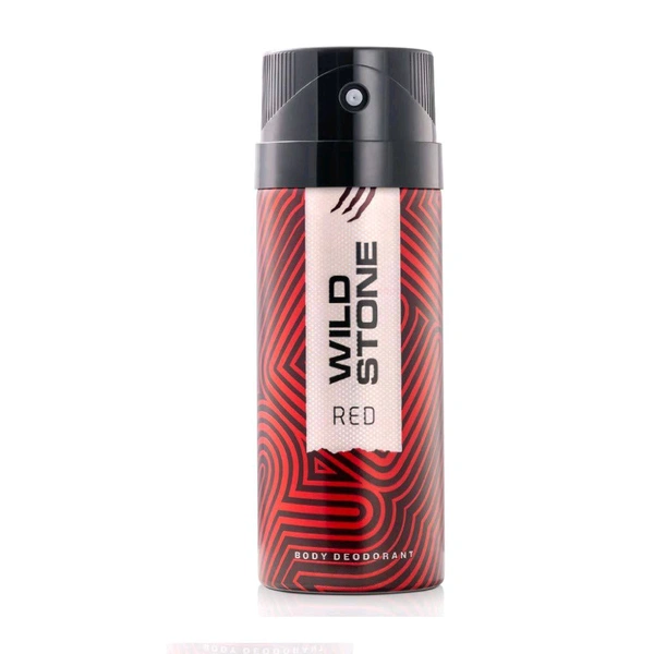 Wild Stone Red Body Deodorant  - 150 Ml