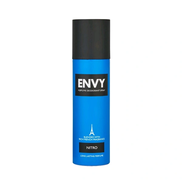 Envy Perfume Deodorant Spray Blended With Rich French Fragrance Notro Long Lasting Perfume - 120 Ml