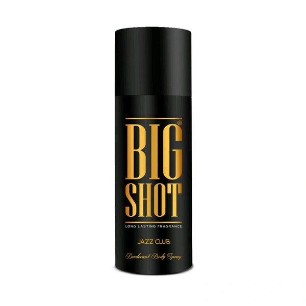 Big Shot Long Lasting Fragrance Jazz Club Deodorant Body Spray  - 150 Ml