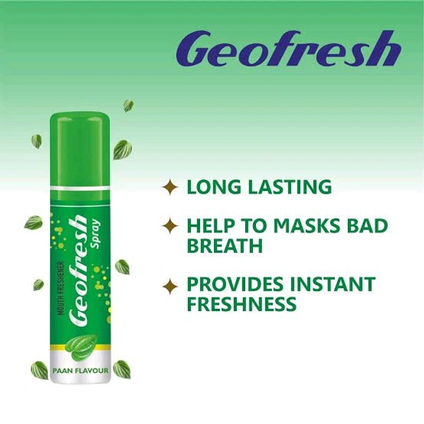 Geofresh Mouth Freshener Spray Paan Flavour - 15 Ml