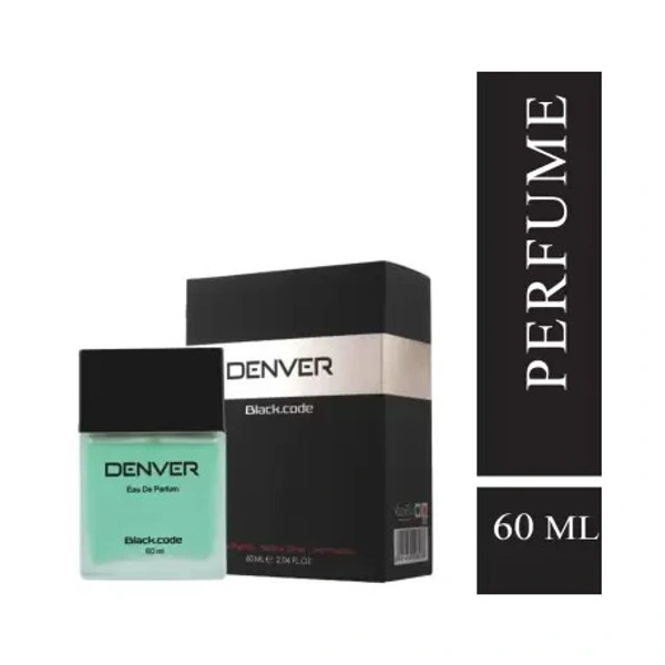 Denver Black.Code Eau De Parfum -natural Spray -vaporisateur - 60 Ml
