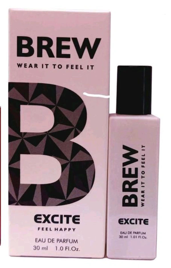 Brew Wear It To Feel It Excite Feel Happy Eau De Parfum  - 30 Ml