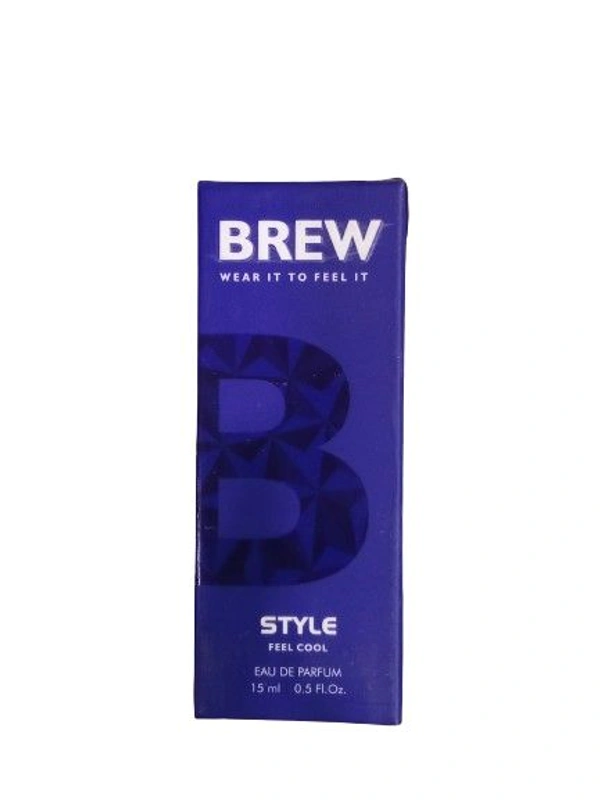 Brew Wear It To Feel It Style Feel CoolEau De Parfum  - 15 Ml