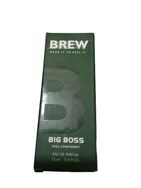 Brew Wear It To Feel It Big Boss Feel Confident Eau De Parfum  - 10 Ml