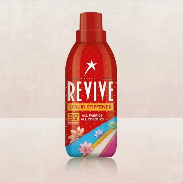 Revive Marico's Revive Liquid Stiffener Upto 3 X Brighter All Fabrics All Colours - 200 GM