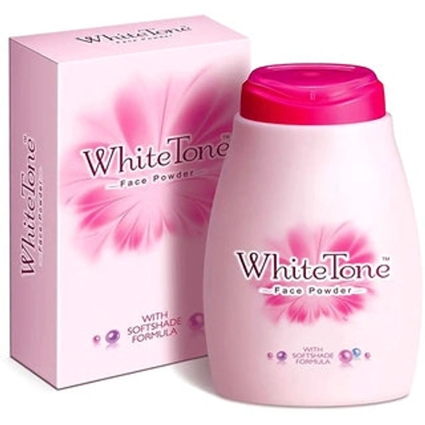 White Tone Face Powder With Softshade Formula - 50 GM