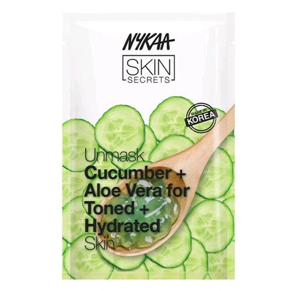 Nykaa Skin Secrets Made In Korea Unmask Pearl+Hyaluronic Acid For Glowing+Moisturised Skin - 20 Ml