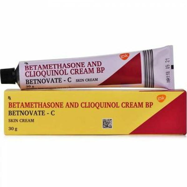 Betnovate Betamethasone And Clioquinol Cream Bp Betnovate-c Skin Cream - 30 GM