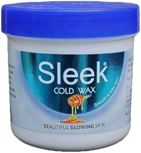 Sleek Cold Wax Smooth & Silky Skin Beautiful Glowing Skin  - 250 GM