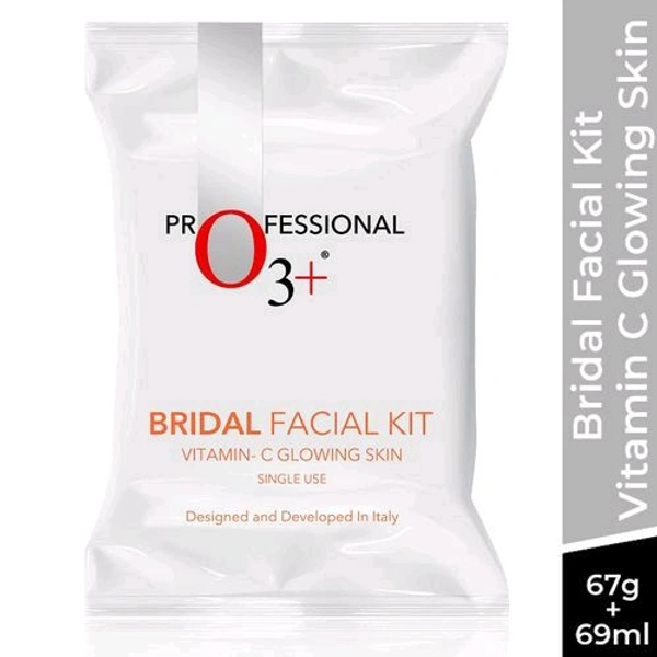 O3+ Professional O3+ Bridal Facial Kit Vitamin -c Glowing Skin Single Use Designed And Developed In Ltly - 44 Gm +103