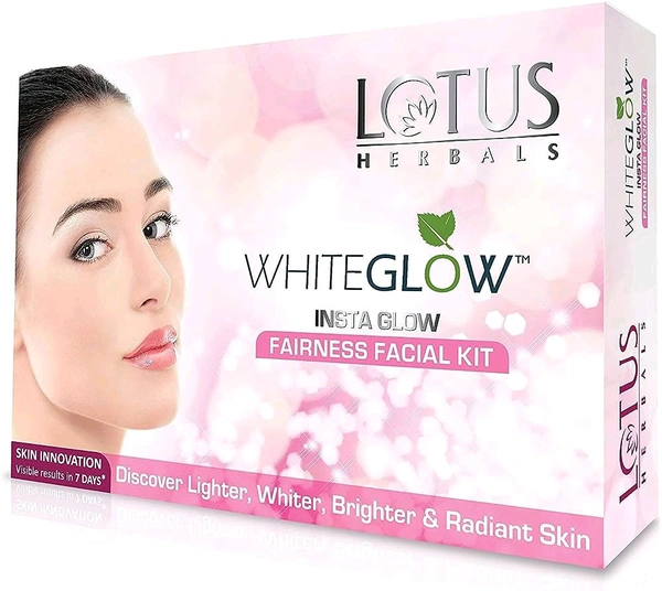 Lotus Herbals Whiteglow Insta Glow Fairness Facial Kit - 40 Gm