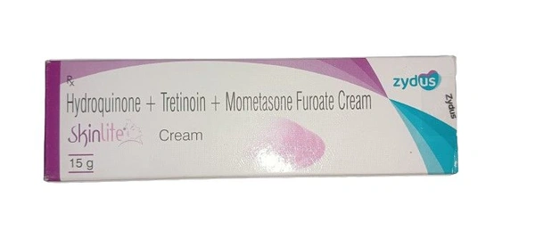 Zydus Skin lite Cream Hydroquinone + Tretinoin + Mometasone Furote Cream - 15 GM