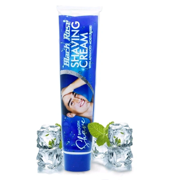 Black Rose Shaving Cream With Advanced Moisturisers Smooth Shave - 30 GM