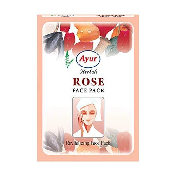 AYUR Ayur Herbals  Rose Face Pack Revitalizing Face Pack  - 25 GM
