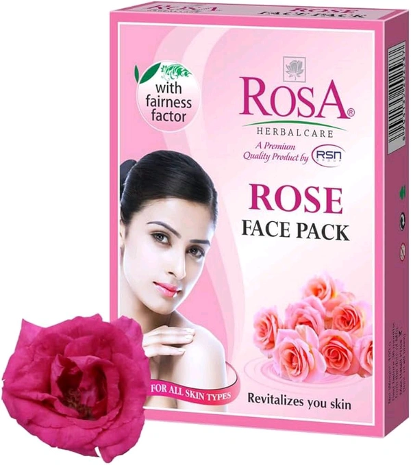 ROSE  Rosa Herbalcare A Premium Quality Product By Rose Face Pack  - 25 GM