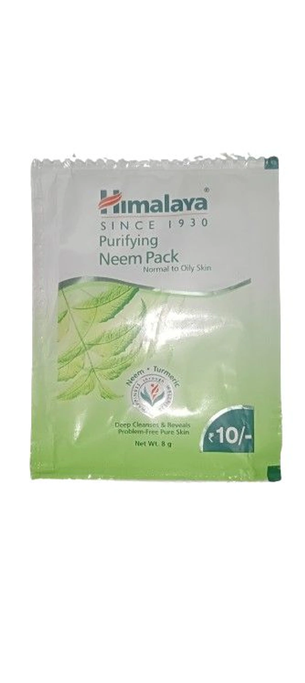 Himalaya Since 1930 Purifying Neem Pack Normal To Oily Skin - 8 GM