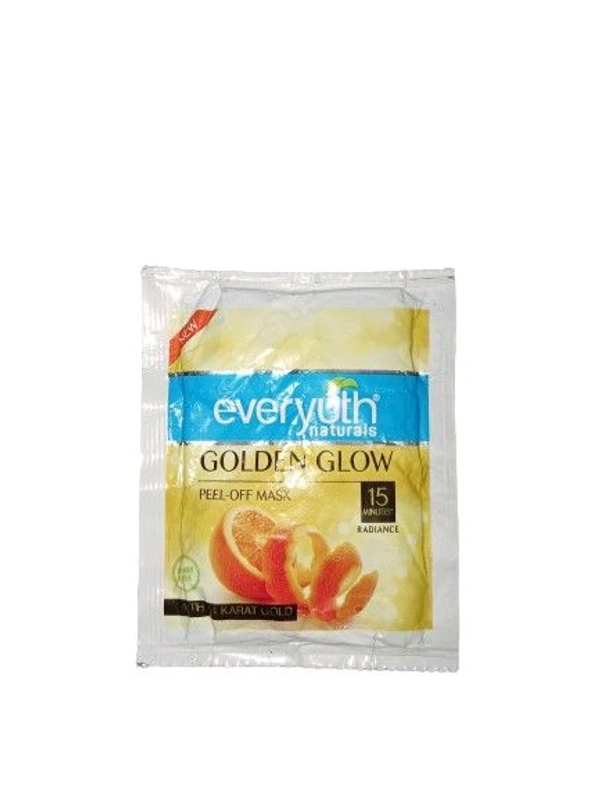 Everyuth  Naturals  Everyuth Naturals Golden Glow Peel -off Mask  - 8 GM