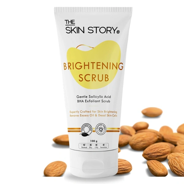 The Skin Story Brigntening Scrub  - 100 GM