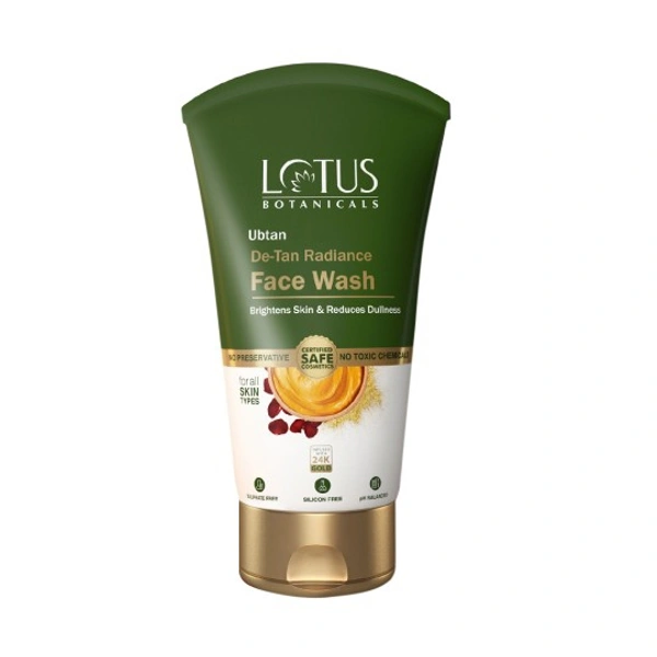 Lotus Botanicals Ubtan De- Tan Radiance Face Wash - 100 Ml