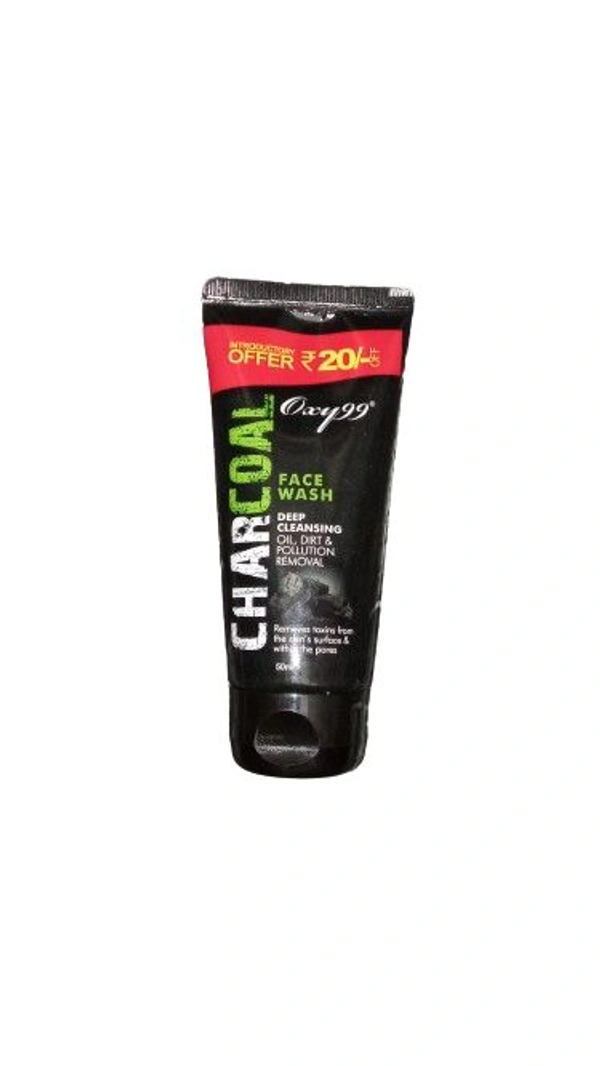 Charcoal Oxy99 Face Wash Deep Cleansing - 50 Ml