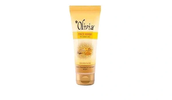 Olivia Facewash For Radiant Skin Golden Glow Gold Chandan & Turmeric - 60 Ml