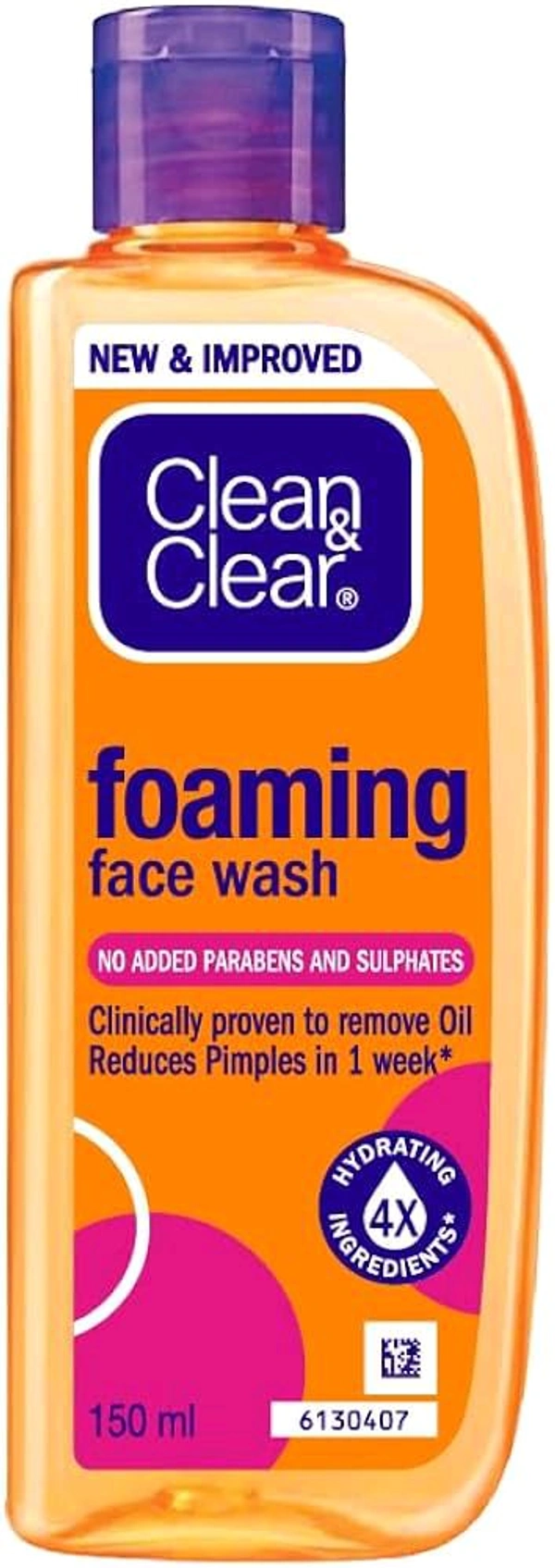 Clean & Clear Foaming Facewash - 250 Ml