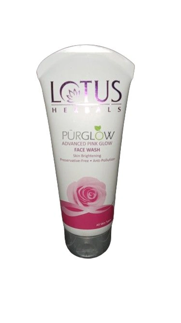 Lotus Herbals Purglow Advanced Pink Glow Face Wash - 100 GM