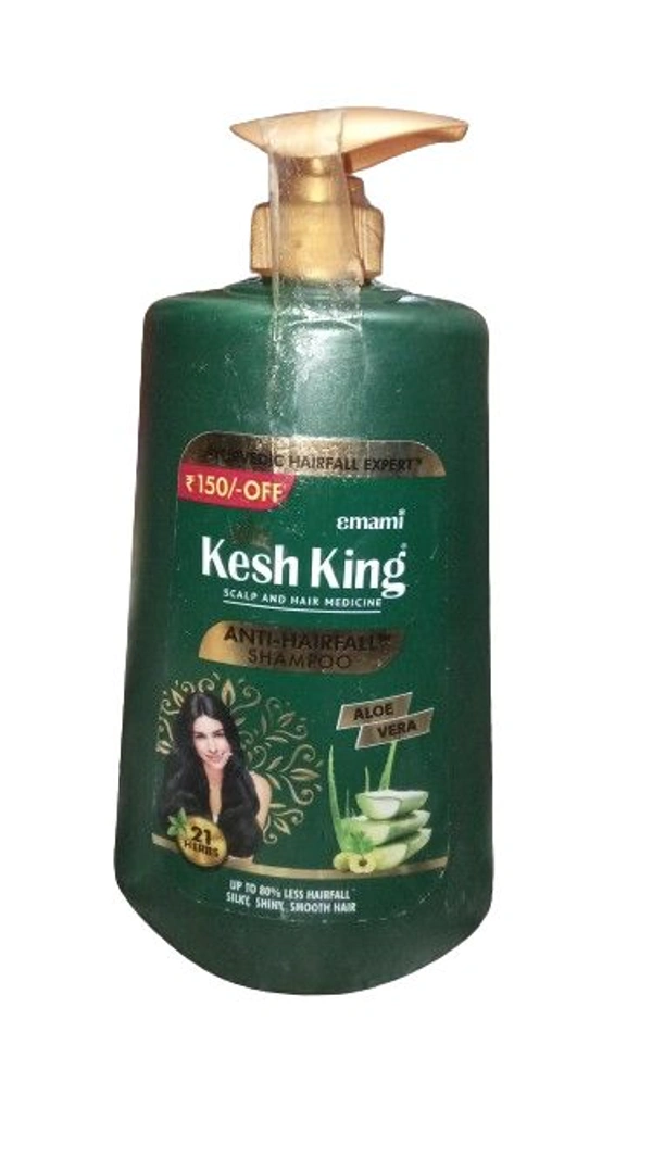 Kesh King Scalp And Hair Medicine Anti- Hairfull Shampoo Aloe Vera  - 1 L