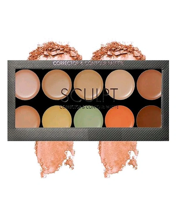 Me- On Sculpt Corrector & Contour Palette Me- On No.C10 - 10 GM